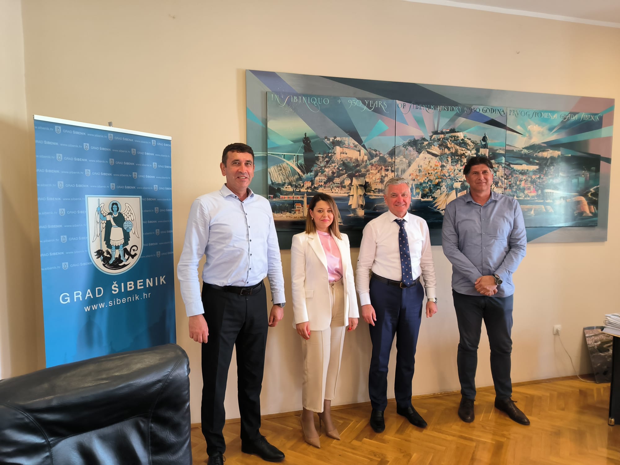 Službeni posjet u Grad Šibenik